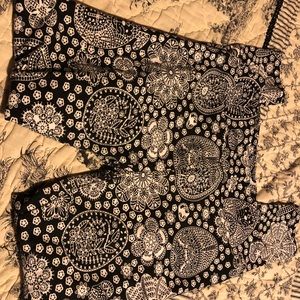 Lularoe Black and white leggings